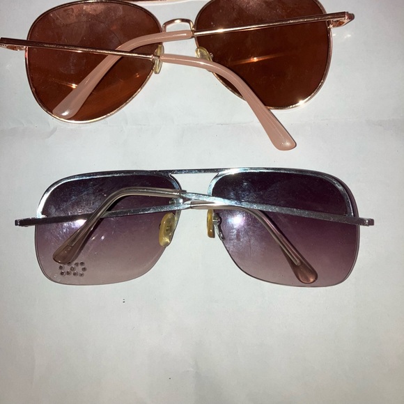 Two for $12 aviator style and square shape gradient sunglasses - Picture 2 of 4